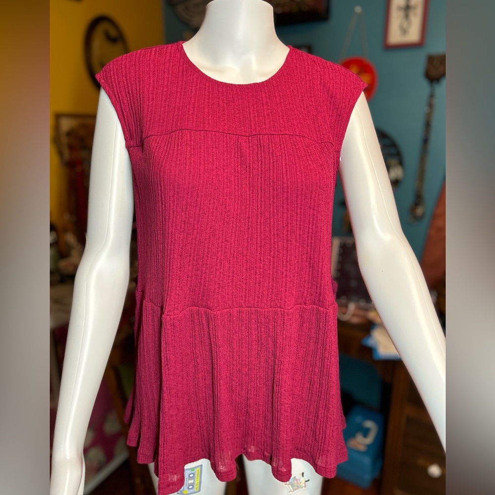 Juicy Coture Sleeveless Bugundy/Magenta Top
